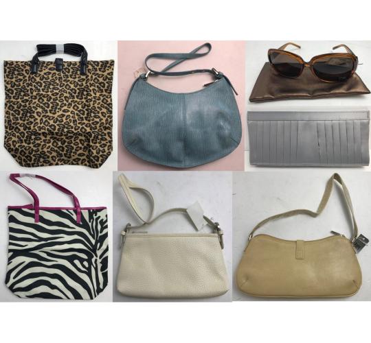 One Off Joblot of 25 Ladies Bags & Unisex Accessories - Good Mixture Included