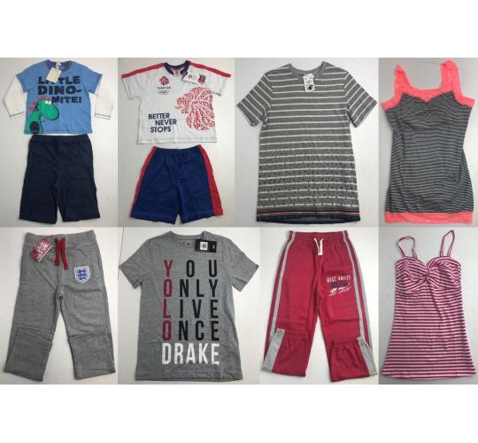 One Off Joblot of 16 Kids Clothing - England FA Stock, Team GB, Joggers & More