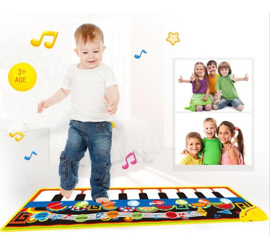 24 PIANO MUSICAL MATS. Retail packaging, each packed in a box.