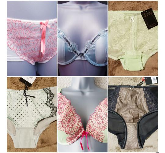 Ultimo big-cup Bras & sheer mesh embroidered Shorts Lot 29 pieces