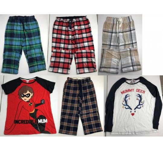 One Off Joblot of 12 Ex-Chain Store Ladies Lounge Clothing - Tops & Trousers