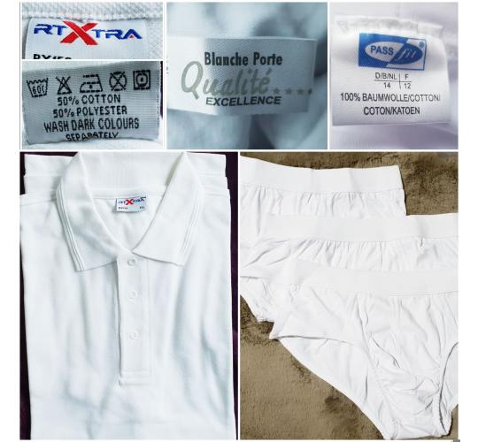 Gents Plus Size Clothong Lot Underwear / Farah Trousers / Polo Shirts 99 pcs