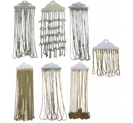 Wholesale Joblot of 10 Gold & Silver Tone Necklace & Bracelet Packs (12Pcs)