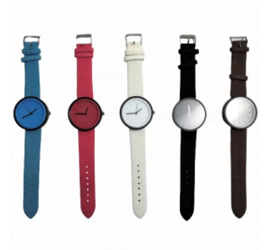 One Off Joblot Of 25 Mixed Colour Unisex Minimalist Watches