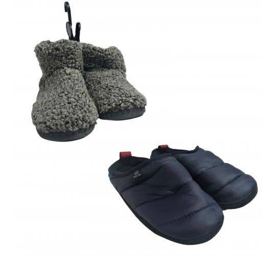 One Off Joblot of 8 Mens Ex-Chain Store Mixed Slippers Size 4 - 12