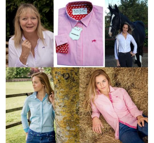 Wholesale Joblot of 100 Freddie Parker Ladies Shirts in Assorted Styles & Sizes