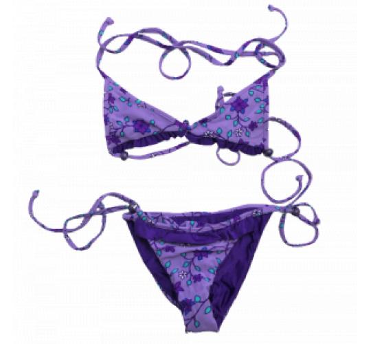 One Off Joblot of 6 Azaryah Girls Fringe Triangle Luxury Childrens Swimwear