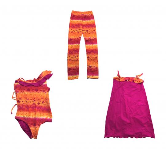 One Off Joblot of 7 Azaryah Girls Autumn Mixed Luxury Childrens Swimwear