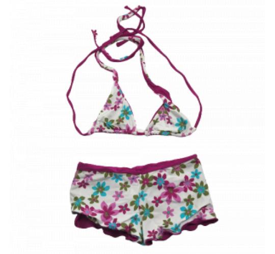 One Off Joblot of 10 Azaryah Girls Halter Shorts & Top Luxury Childrens Swimwear