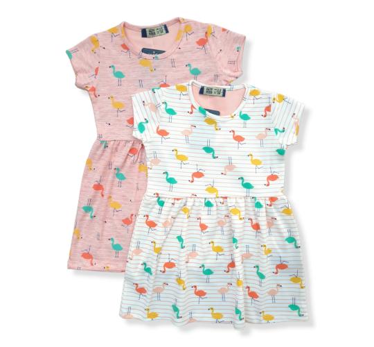 Brand New Joblot of 10 Pack Girls Dress (2y-7y) - 2 Colours