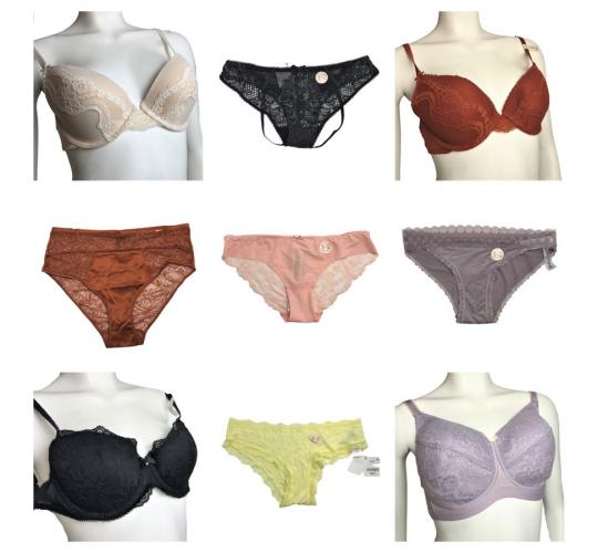 One Off Joblot of 26 Ladies De-Branded Mixed Bras & Underwear