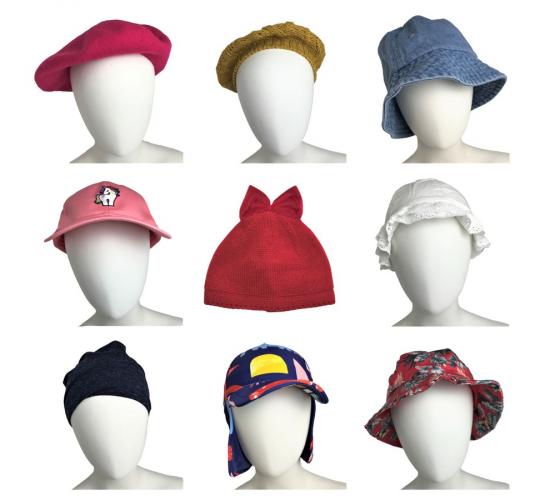 One Off Joblot of 30 Childrens De-Branded Mixed Boys & Girls Hats