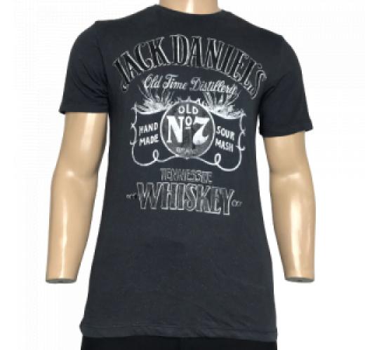 One Off Joblot of 25 Mens De-Branded Jack Daniels T-Shirts Sizes XS-M