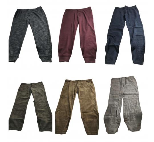One Off Joblot of 23 Mens Mixed De-Branded Joggers & Trousers