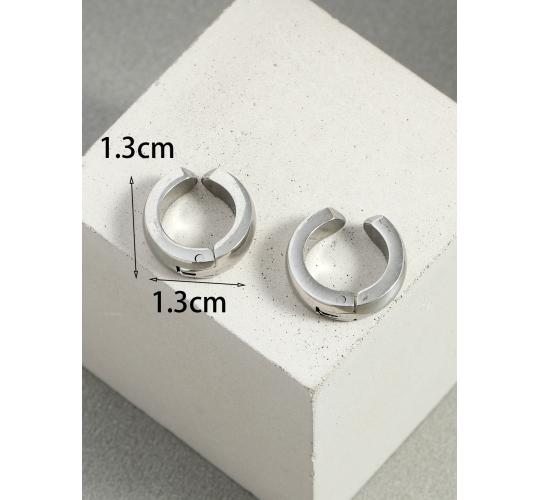 10pc Stainless Steel Ear Cuff Ear Clip Non-Piercing Clip On Earrings for Men and Women I GCJ508