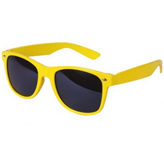 Wholesale Joblot of 50 Unisex Yellow Wayfarer Sunglasses UV400 Protection