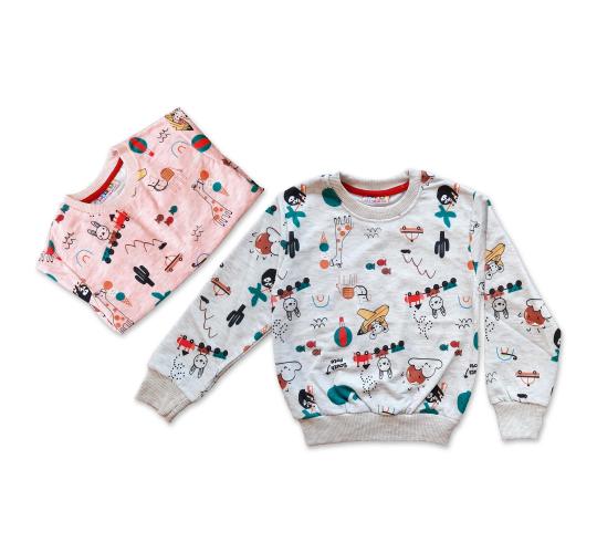 Brand New Joblot of 8 Pack/2 Colours Girls Jumper (1y-8y)