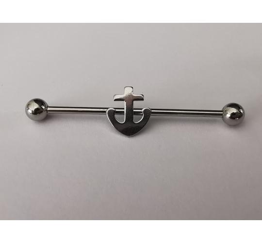 Wholesale Joblot Of 20 Anchor 40mm Long Industrial Barbell Bars Ear Piercings 
