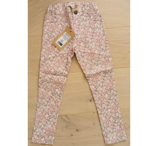 One Off Joblot Of 5 MeMini Girls Purple Floral Jeans Organic Cotton