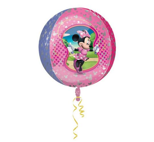 Wholesale Joblot of 100 Amscan Disney Minnie Orbz XL 15" x 16" Balloon