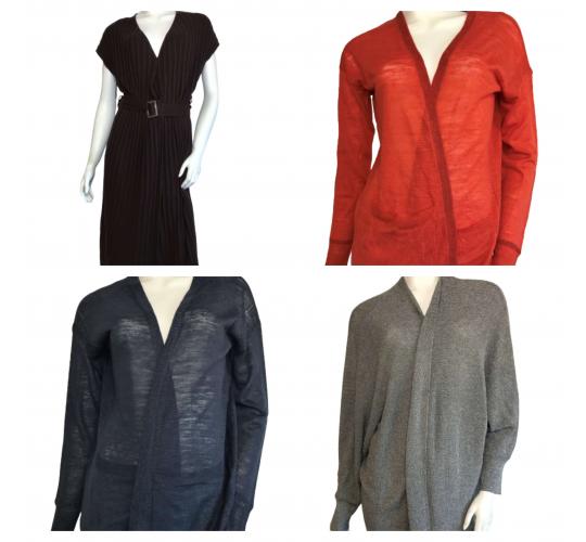 One Off Joblot of 12 Womens Mixed Style & Colour De-Branded Cardigans