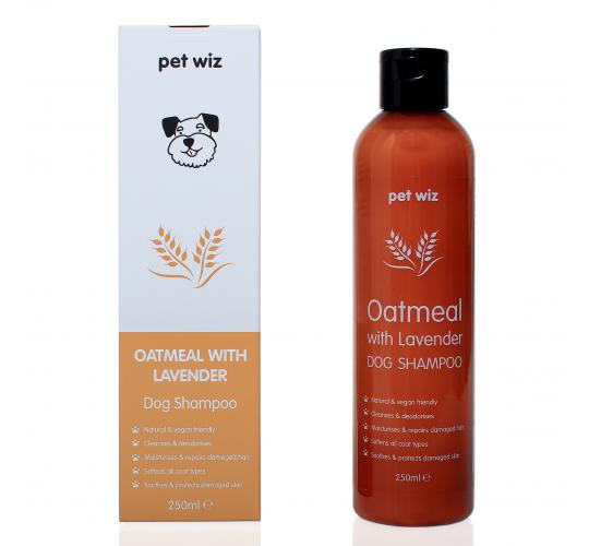Oatmeal with Lavender Dog Shampoo - Coconut Oil Extract | Provitamin B5 | Natural & Vegan Friendly