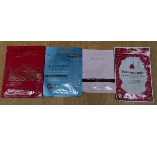 437 Out of date Face, foot and eye Beauty masks RRP £3903.64