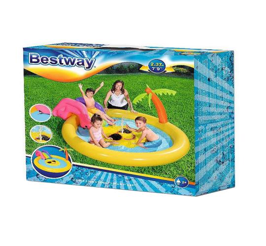 BESTWAY Kids Sunnyland Splash Paddling Pool Play Centre