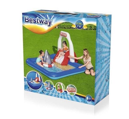 Bestway 53079 Lifeguard Tower Paddling Pool Garden Kids Summer Fun