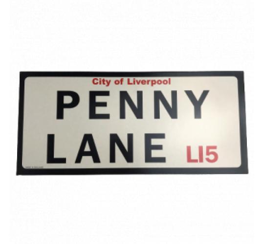 One Off Joblot of 338 City Of Liverpool Penny Lane L15 Cardboard Sign