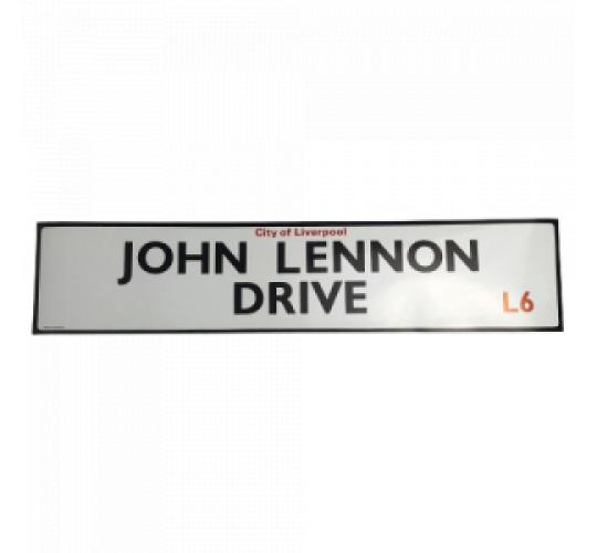 One Off Joblot of 184 City Of Liverpool John Lennon Drive L6 Cardboard Sign