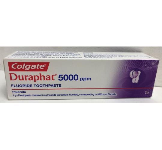 One Off Joblot of 5 Colgate Duraphat Fluoride Toothpaste 51g in Box