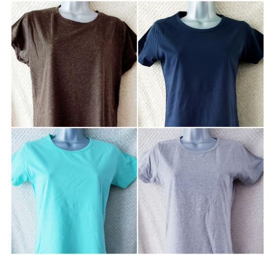 Womens T-Shirts Lot (3) of 44 Pieces Label Branded S M L XL 2XL / 10-18