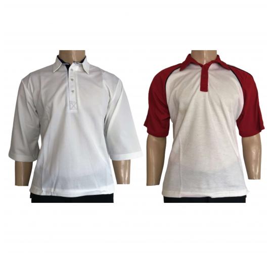 One Off Joblot of 39 Readers Mixed Cricket Polo Shirts - Size S-M
