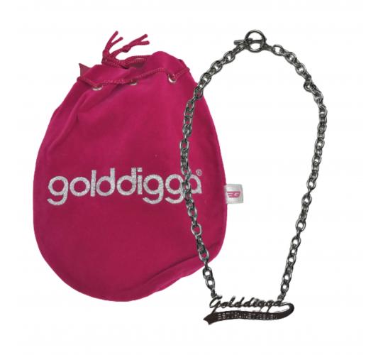 Wholesale Joblot of 50 Golddigga Silver Necklaces - Est 19NinetySeven
