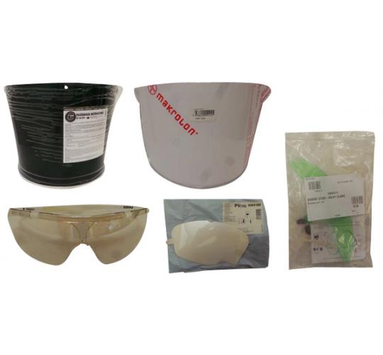 One Off Joblot of 43 Workwear Safety Visors & Specs 6 Types
