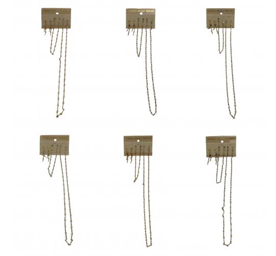 Wholesale Joblot Of 84 Mixed Colour Fashion Earrings, Bracelet & Necklace Sets