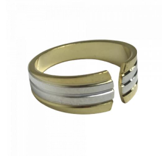 Wholesale Joblot of 108 Two Tone Gold & Silver Colour Fashion Rings