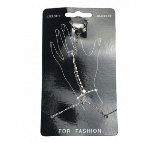 One Off Joblot of 284 Silver Coloured Fashion Eternity Bracelet