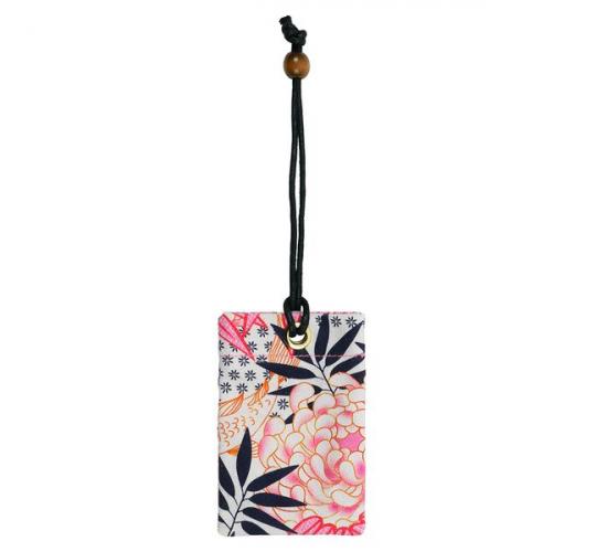 PAPERCHASE DISCONTINUED STOCK SAKURA FABRIC CARD HOLDER