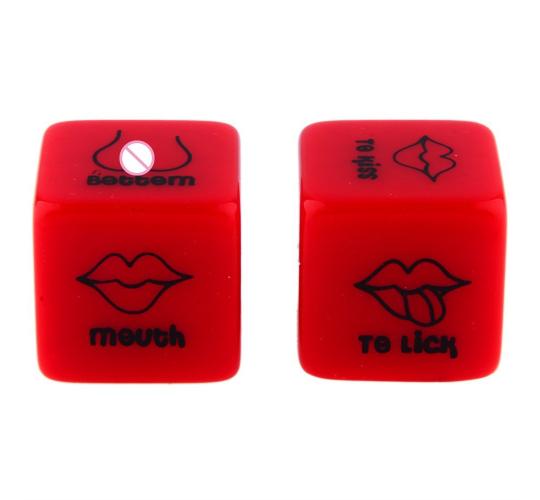 40pcs Adult Games Action Body Part Sex Dice in Red|GCAP113|UK SELLER