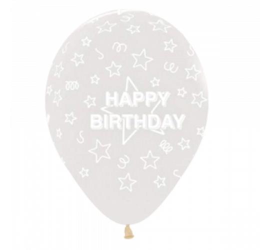 Wholesale Joblot of 54 Amscan Happy Birthday Stars 12" Balloon Packs (25Pcs)