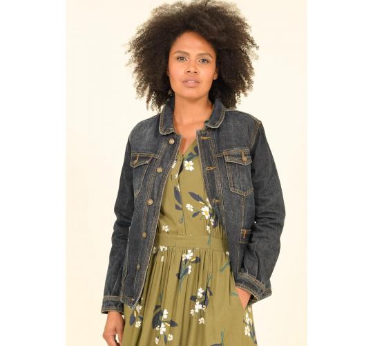 One Off Joblot of 10 Ladies Brakeburn Borg Lined Denim Jacket - Size 8
