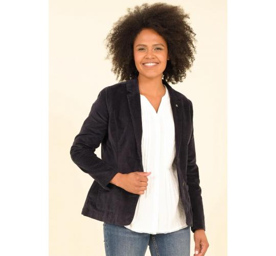 One Off Joblot of 10 Ladies Brakeburn Navy Corduroy Blazer - Size 8 & 18