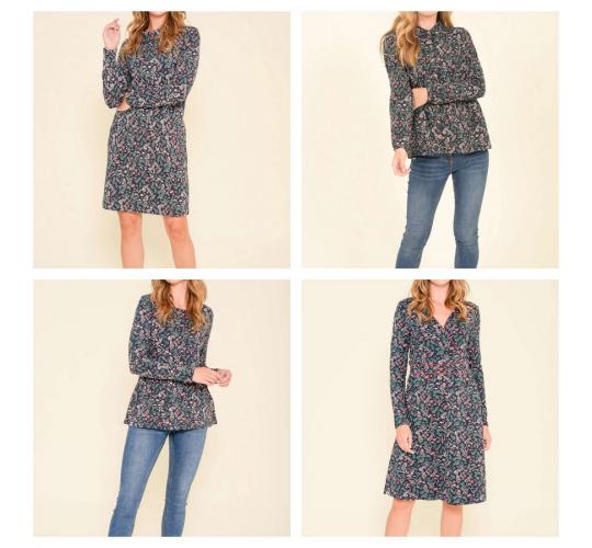 One Off Joblot of 36 Ladies Brakeburn Mixed Winter Botanical Clothing - Size 8