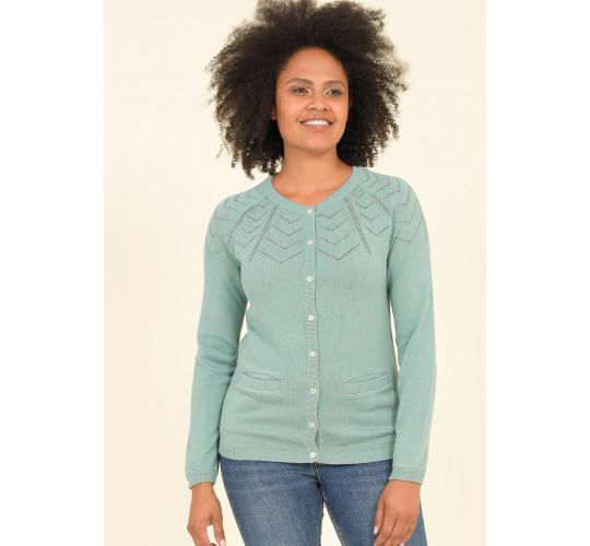 One Off Joblot of 10 Ladies Brakeburn Pointelle Cardigan - Size 8