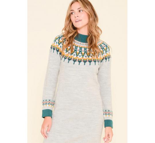 One Off Joblot of 9 Ladies Brakeburn Fair Isle Dress - Size 8