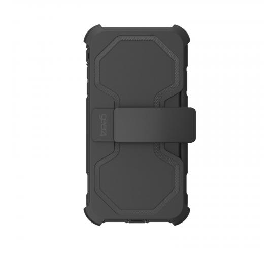 50x Gear4 iPhone XS Max Platoon D30 ShockProof Case Cover & Belt Clip Holster - Black