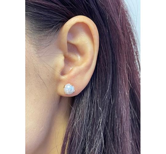 10 pairs - Elegant Faux Pearl Stud Earrings Rosegold|GCJ368|UK SELLER