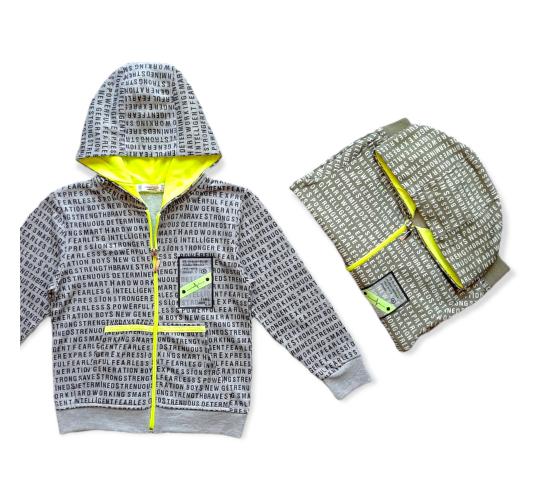 Brand New Joblot of 10 Pack/2 Colours Boys Hoodie (3y-8y)